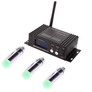 DMX512 LED Controller ISM Dif LCD DMX WirelessTransmitter &Receiver 2.4G - XNBADA