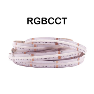 COB Led Strip CCT/RGB/RGBW/RGBCCT 840LEDs/m 5M/roll DC24V - XNBADA