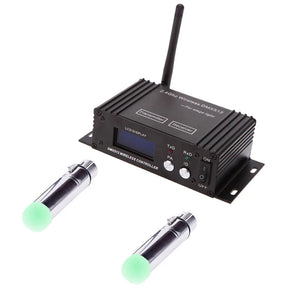 DMX512 LED Controller ISM Dif LCD DMX WirelessTransmitter &Receiver 2.4G - XNBADA