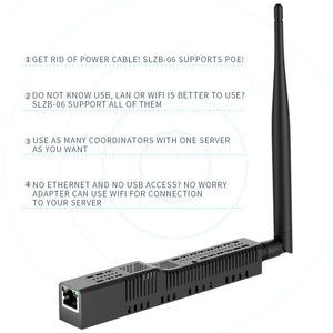 SMLIGHT SLZB-06 Zigbee to Ethernet WiFi gateway,