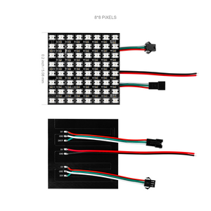 WS2812B Panel Screen 8*8,16*16,8*32 DC5V - XNBADA